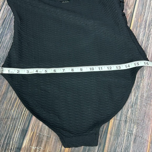 Sea Level Swim Black One Piece- Size 10 - Picture 13 of 14